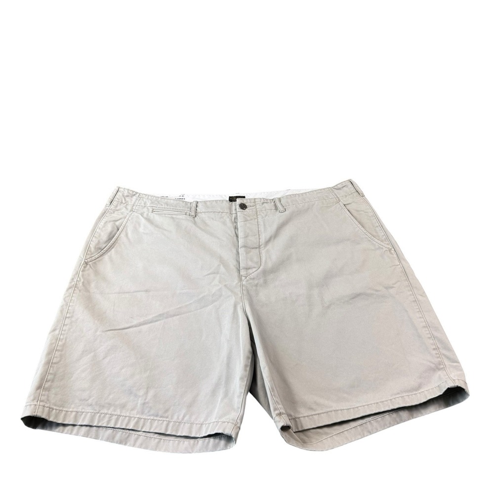 Wallace & Barnes Stone Khaki Field Cotton Button Fly Chino Short Size 42